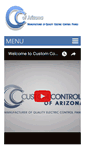 Mobile Screenshot of customcontrolsaz.com